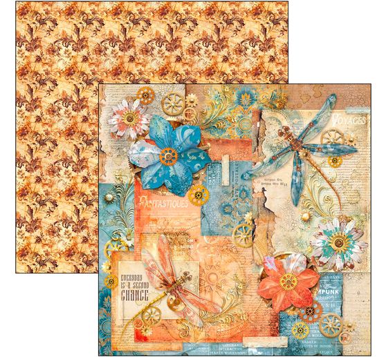 Papier do scrapbookingu "Esprit de Voyage"