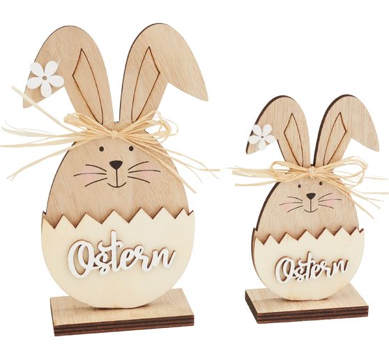 VBS Wooden building kit "Easter bunnies"