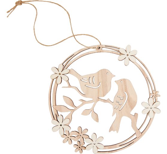 VBS Wieniec drewniany "Ptaki"