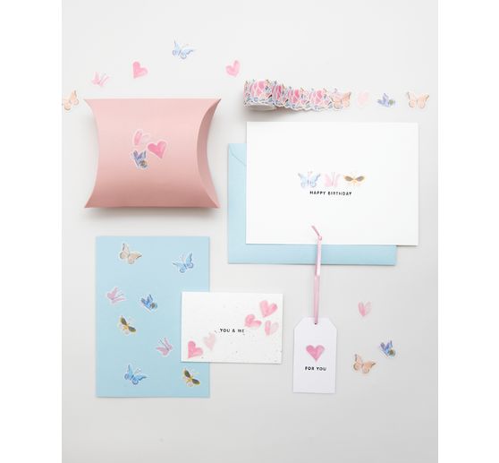 Naklejki Washi "Malowana miłość"