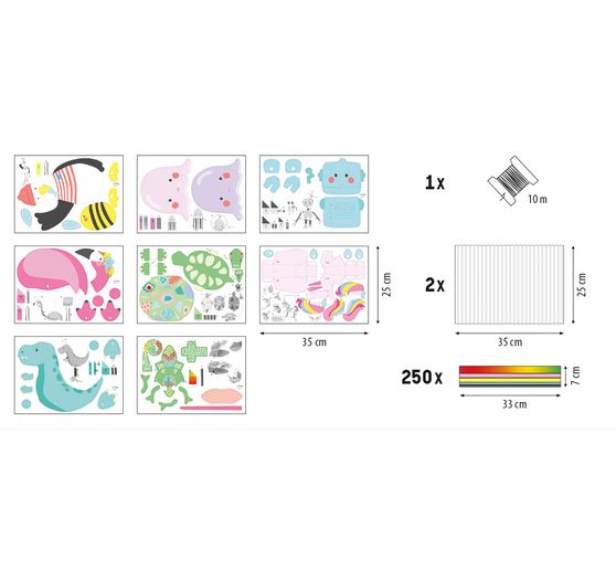 Witch stairs craft kit "Charming Friends"