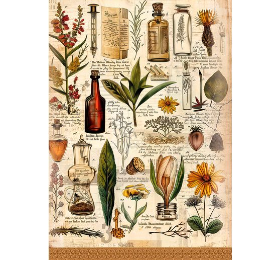 Motif straw silk assortment "Beauties of nature"