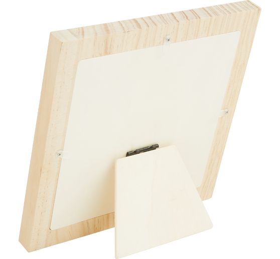 Drewniana ramka na zdjęcia VBS "Serce"