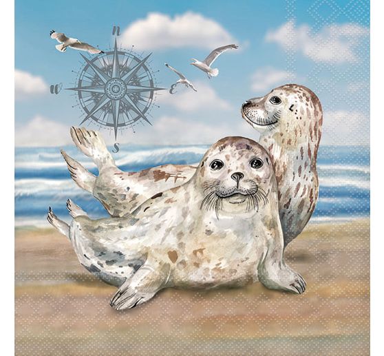 Zestaw serwetek VBS "Plaża i morze"