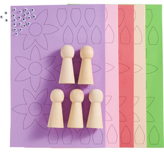 Zestaw do rękodzieła VBS "Wiosenne kwiaty"