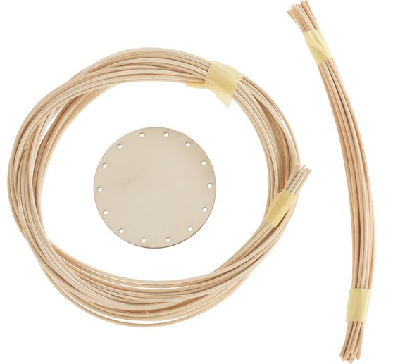 Zestaw do rękodzieła VBS "Piórnik" wykonany z rattanu