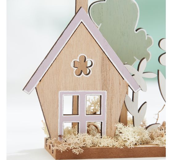 Drewniany model do składania VBS "Dom na wsi"