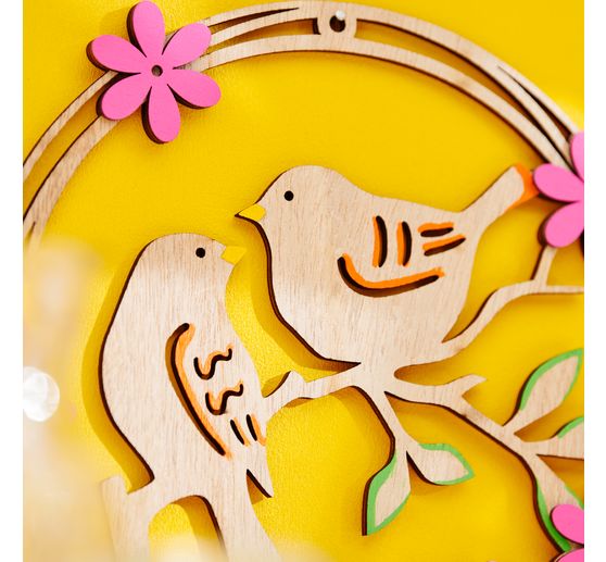 VBS Wieniec drewniany "Ptaki"