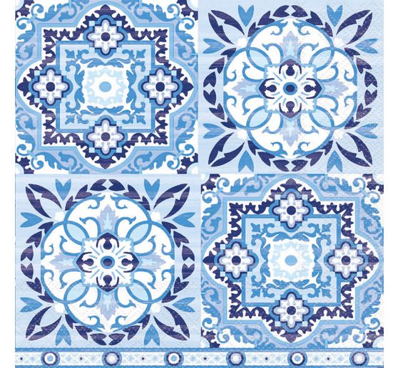 Serwetka "Tiles blue