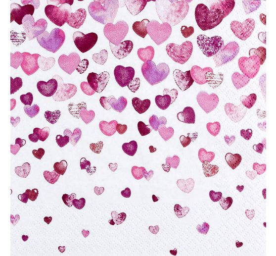 Napkin "Lovely Hearts"