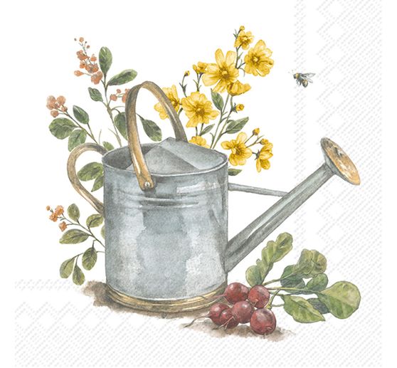 Serwetka "konewka ogrodowa