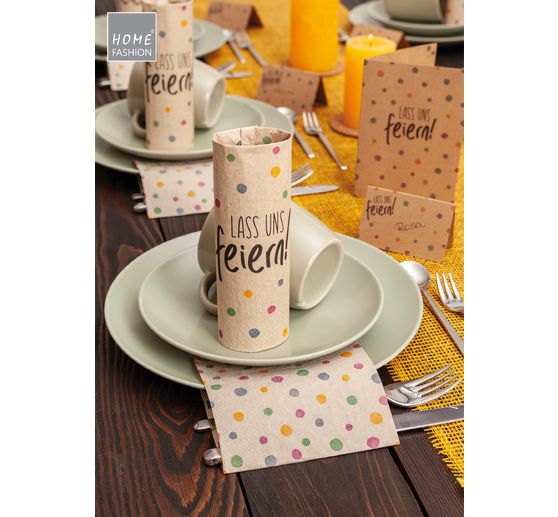 Napkin "Lass uns feiern"