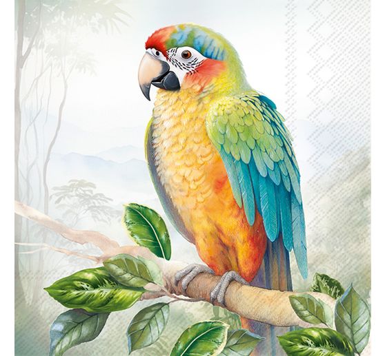 Napkin "Exotic parrot"