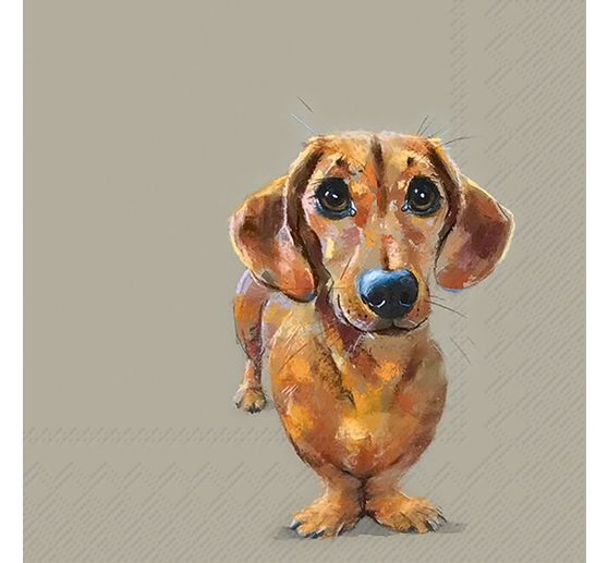 Napkin "Dachshund Lenny"