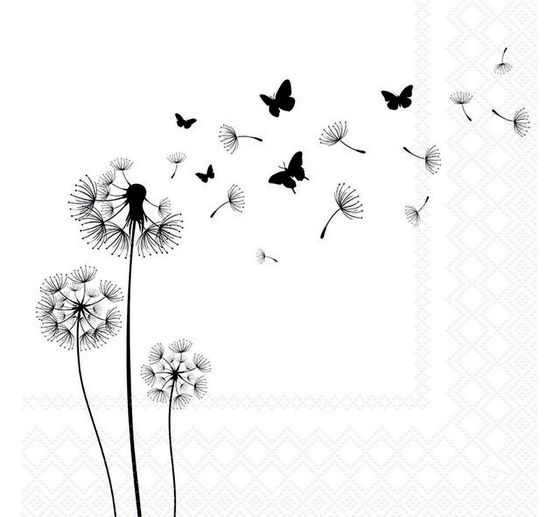 Napkin "Blowing Away"