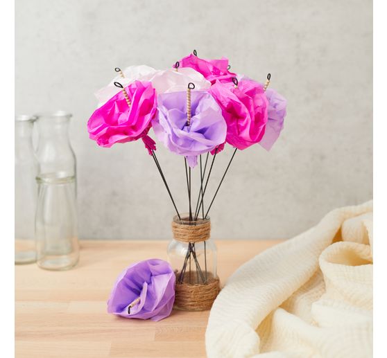 Zestaw papieru jedwabnego VBS, różne kolory