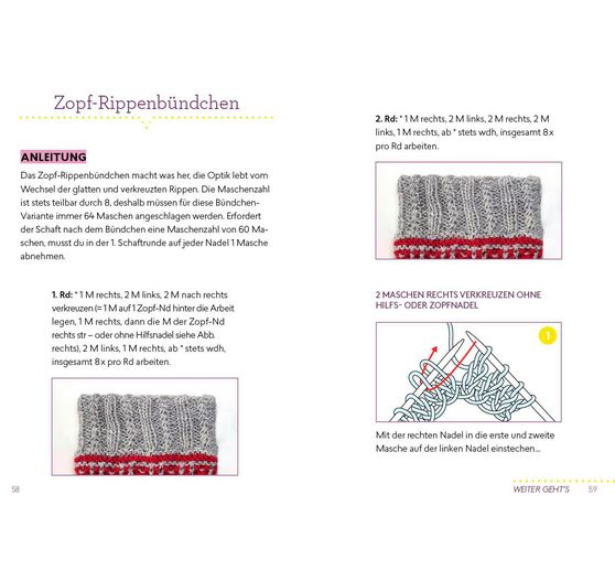 Książka "Auf die Socke, fertig, los! Die kleine Strickschule für unterwegs"