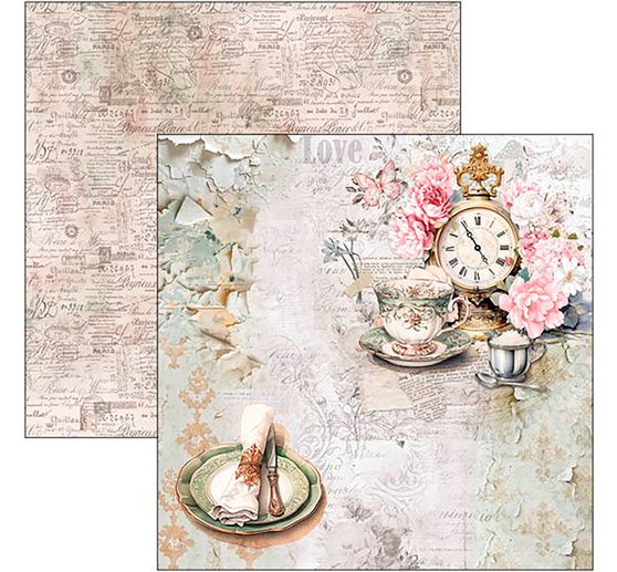 Scrapbook paper "Timeless Moments"