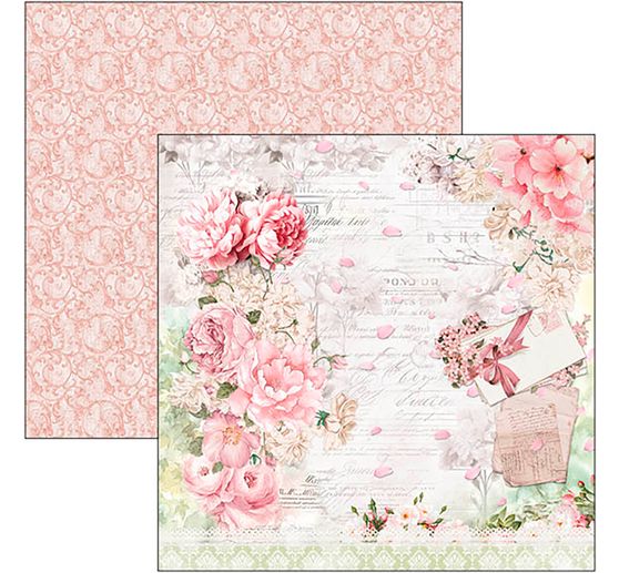 Scrapbook paper "Timeless Moments"