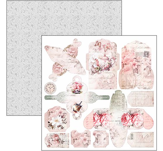 Scrapbook paper "Timeless Moments"