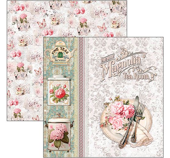 Scrapbook paper "Timeless Moments"