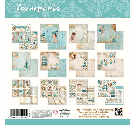 Blok do scrapbookingu "Maskarada"