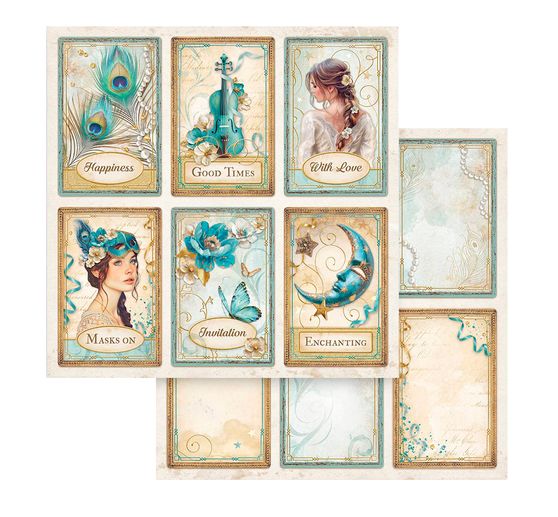 Blok do scrapbookingu "Maskarada"