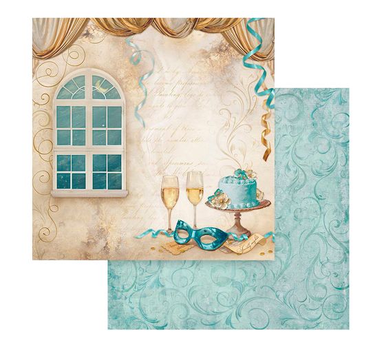 Blok do scrapbookingu "Maskarada"