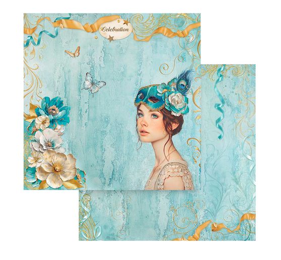 Blok do scrapbookingu "Maskarada"