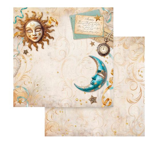 Blok do scrapbookingu "Maskarada"