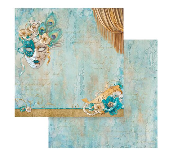 Blok do scrapbookingu "Maskarada"