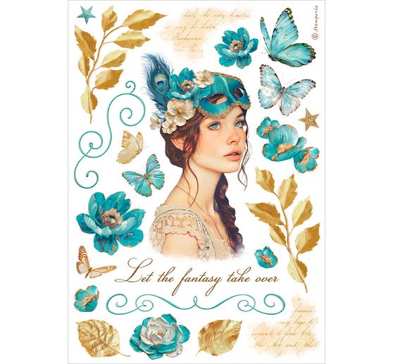 Washi Pad "Masquerade"