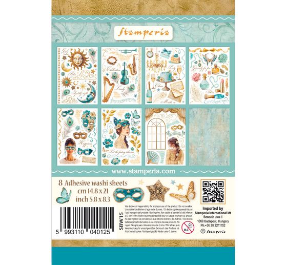 Washi Pad "Masquerade"