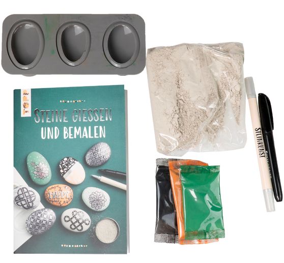 Zestaw kreatywny "Steine gießen"