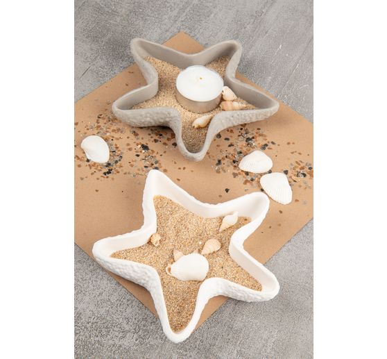 Silikonowa forma do odlewania "Rozgwiazda i muszla"