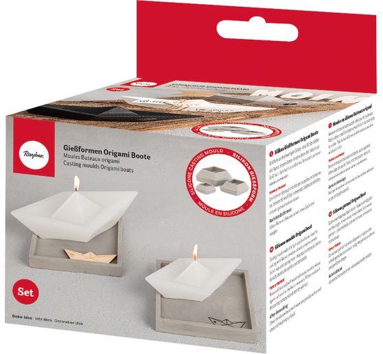 Silikonowa forma do odlewania "Łódki origami"