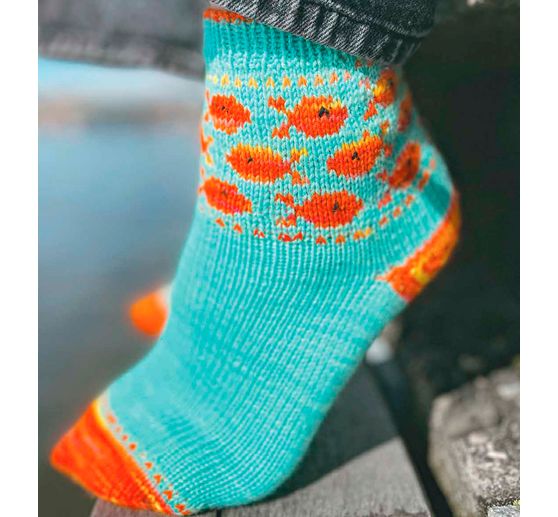 Książka "Geniale Motivsocken stricken"