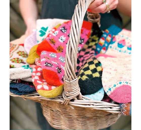 Książka "Geniale Motivsocken stricken"