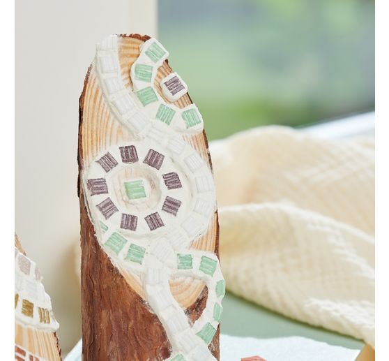 Mieszanka mozaiki szklano-kamiennej Artdeco