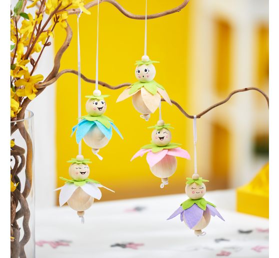 Zestaw do rękodzieła VBS "Kwiatowe wróżki"