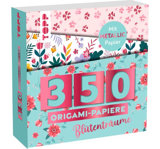350 Origami block Blütenträume