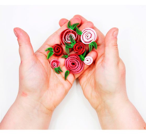 Zestaw do quillingu "Róże"