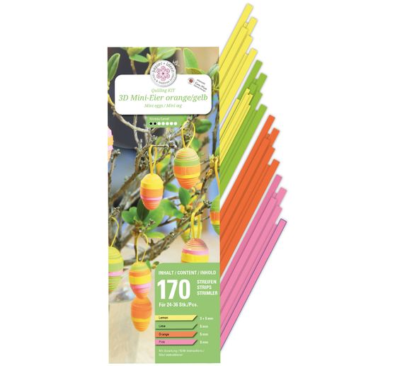 Quilling set "Mini eggs"