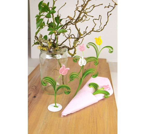 Quilling set "Tulips"