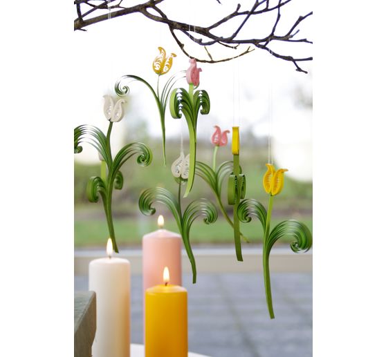 Quilling set "Tulips"