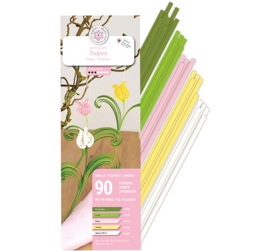 Quilling set "Tulips"