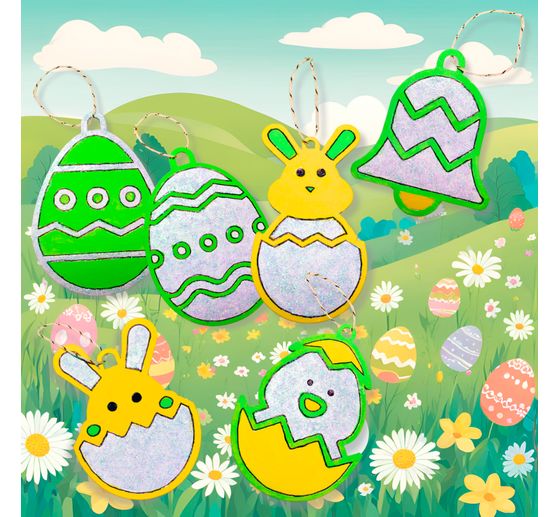 Cléopâtre Craft kit colouring "Easter"