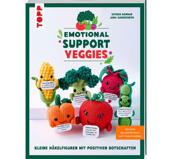 Książka "Emotional Support Veggies"