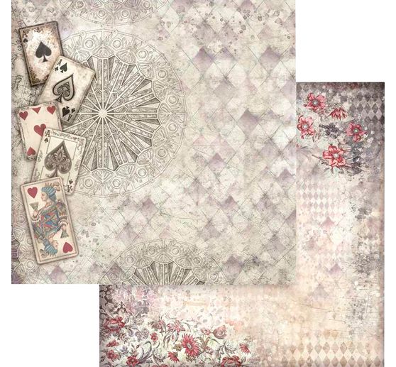 Blok do scrapbookingu "Mistrz Magii - Tła"