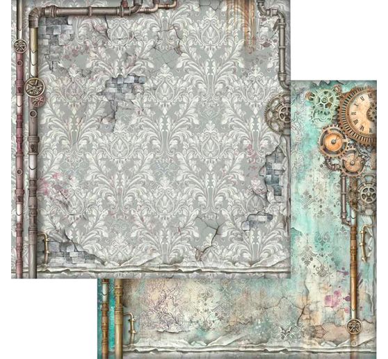 Blok do scrapbookingu "Mistrz Magii - Tła"